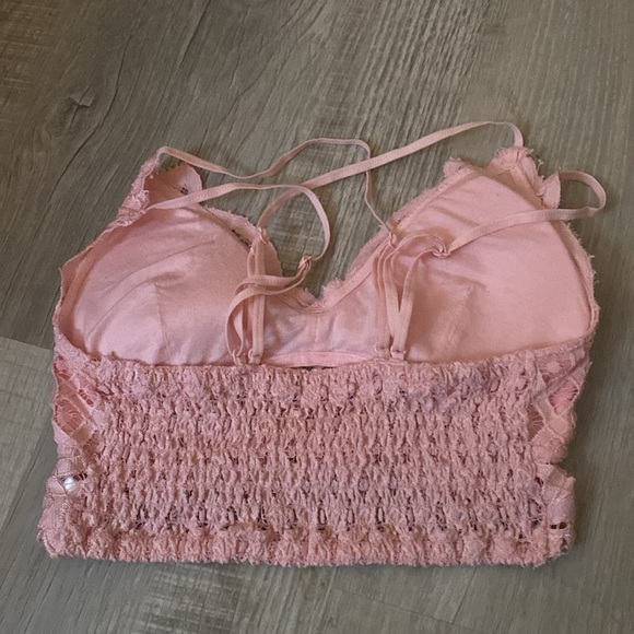 FLORAL PINK TOP - Picture 3 of 3